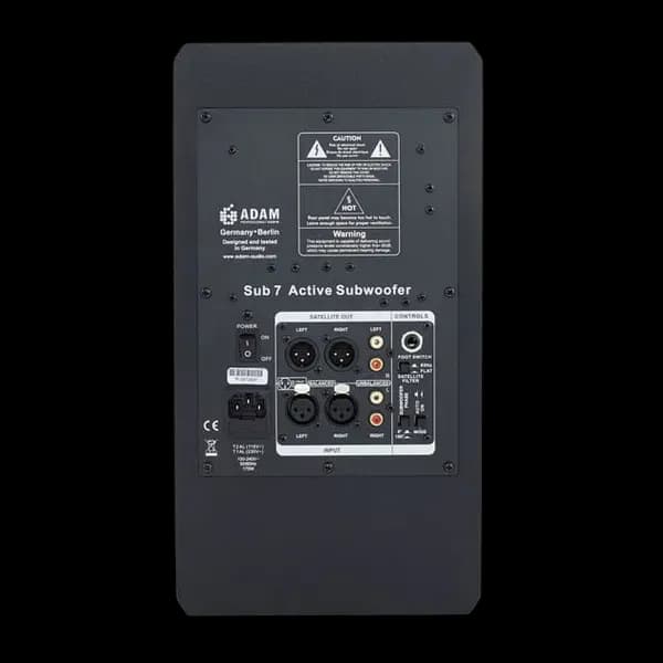 ADAM AUDIO SUB7 7-INCH POWERED STUDIO SUBWOOFER