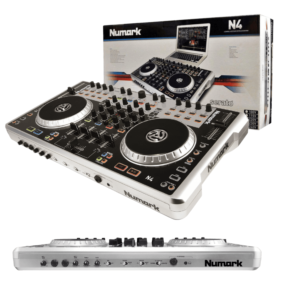 Numark N4 4-Channel DJ Controller With Mixer