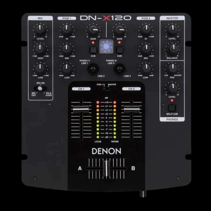DENON DJ DN-X120 COMPACT PERFORMANCE DJ MIXER