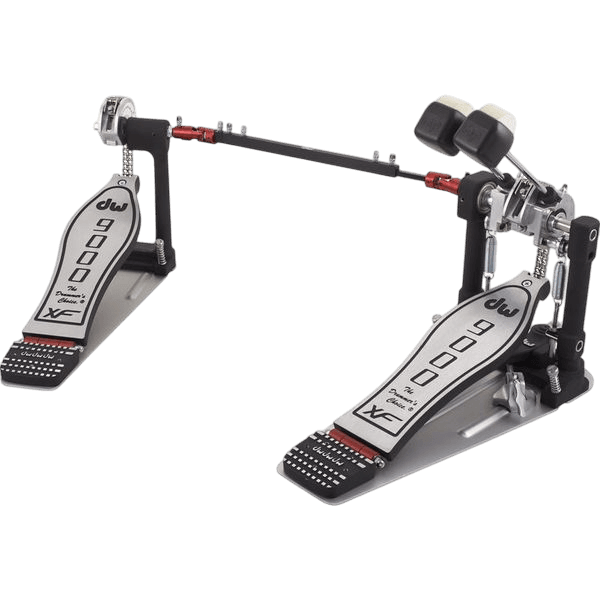 DW DRUMS DW-CP-9002 XF EXTENDED FOOTBOARD DOUBLE BASS PEDAL DRUM