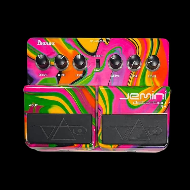 IBANEZ JEMINI DISTORTION GUITAR EFFECTS PEDAL