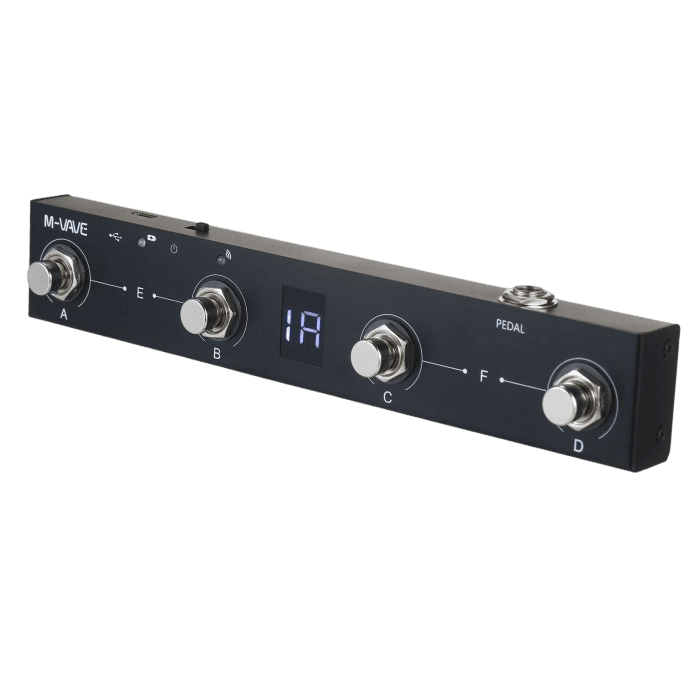 M-VAVE CHOCOLATE BT WIRELESS MIDI FOOT CONTROLLER