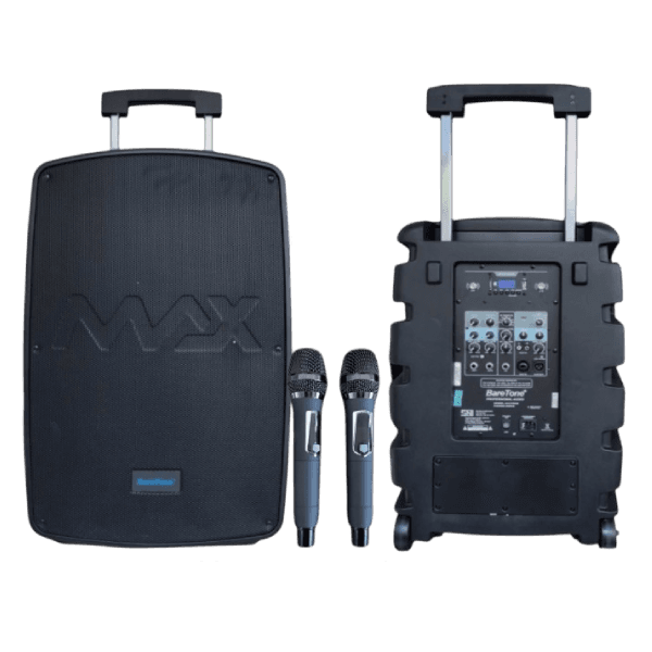 BARETONE MAX12NB 12-INCH PORTABLE ACTIVE SPEAKER