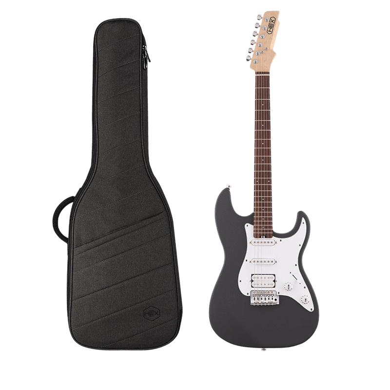 HEX STRATOCASTER E100 S/SG SLATE GREY GITAR ELEKTRIK