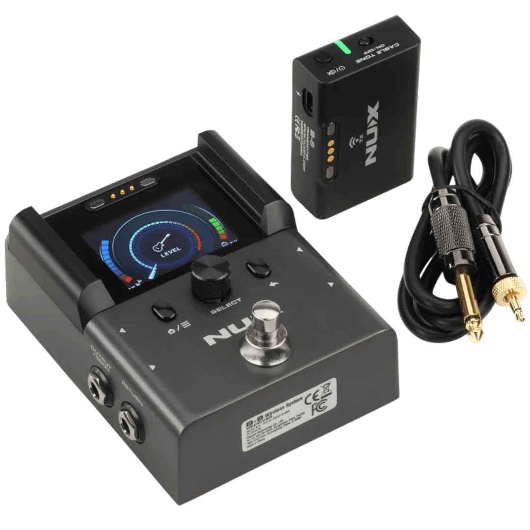 NUX B8 GUITAR WIRELESS SYSTEM WITH TUNER