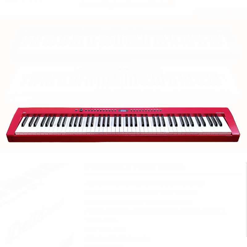 DELTA DIGITAL PIANO DDP3 RED
