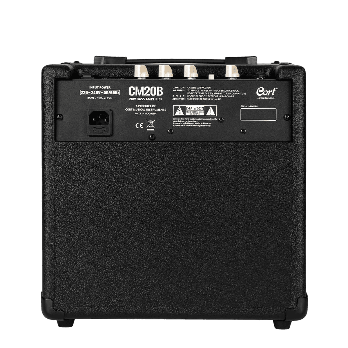 CORT CM20B 20-WATT BASS COMBO AMPLIFIER