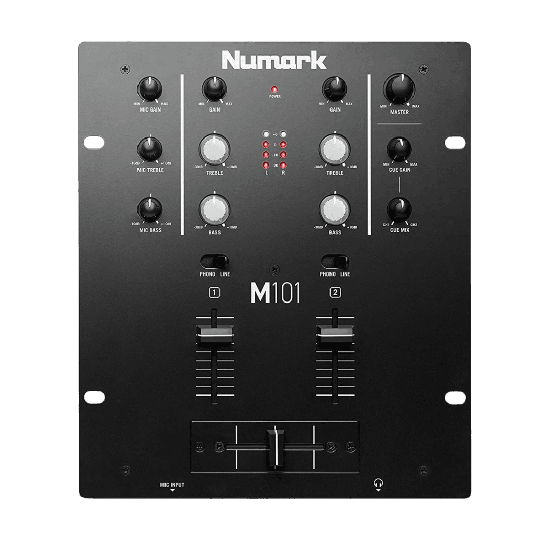 NUMARK M101 BLACK 2-CHANNEL DJ MIXER
