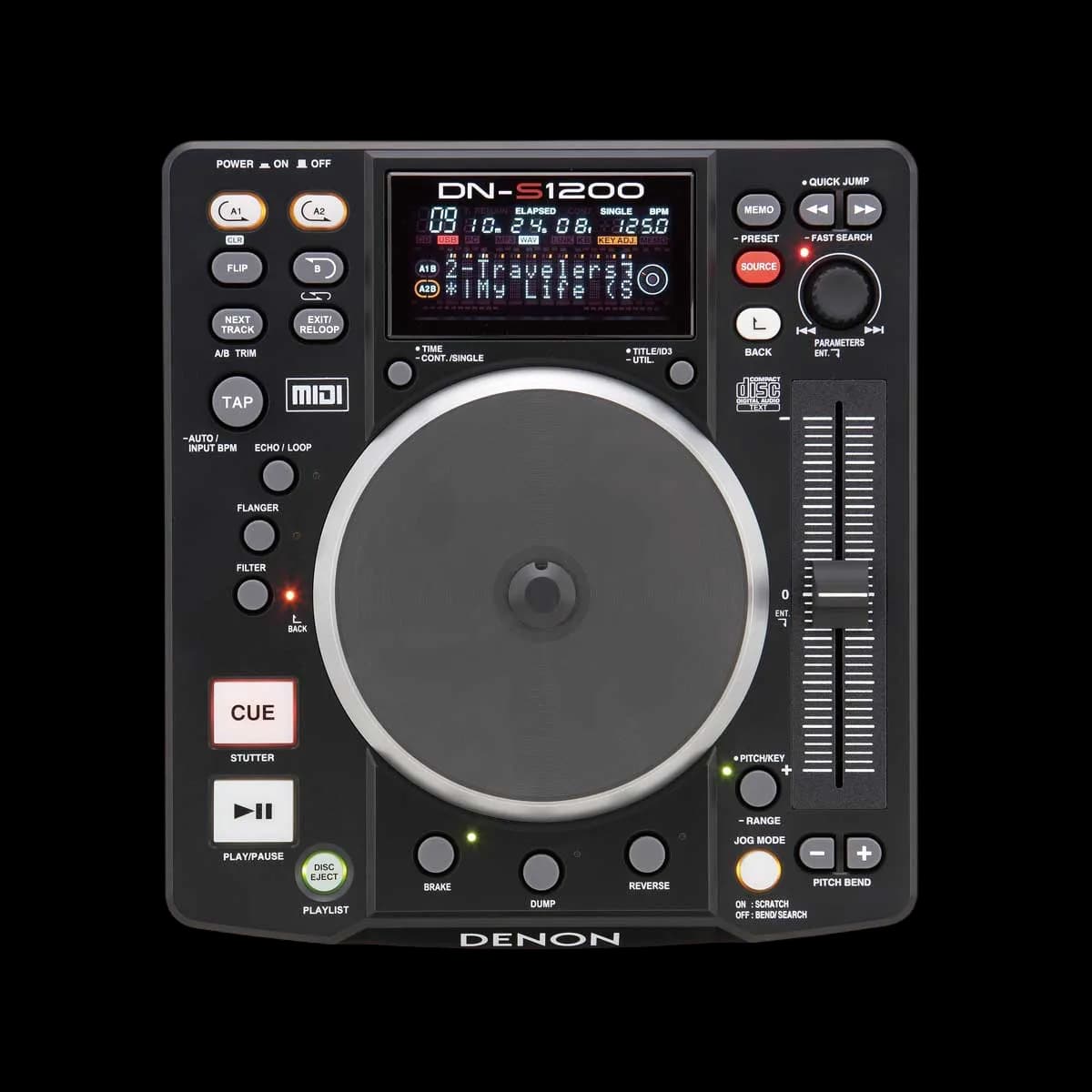 DENON DJ DN-S1200 TABLETOP MULTI FORMAT DJ PLAYER