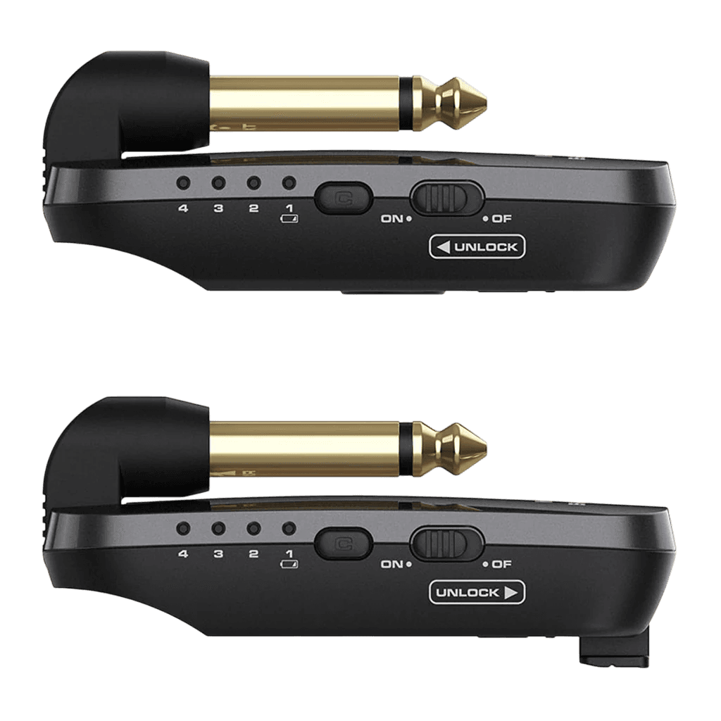 NUX B2 PLUS 2.4GHZ RECHARGEABLE WIRELESS GUITAR SYSTEM