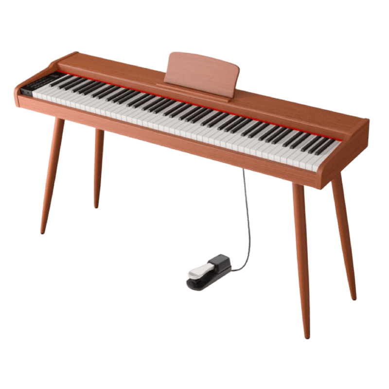 FORT BATAVIA LE BROWN DIGITAL PIANO