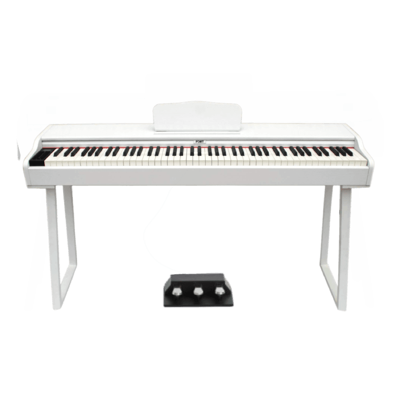 FORT BATAVIA WHITE DIGITAL PIANO