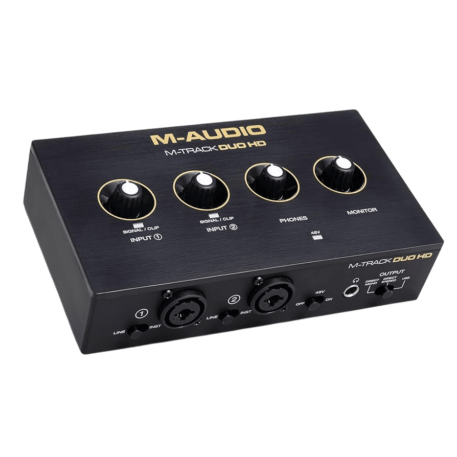M-AUDIO M-TRACK DUO HD USB-C AUDIO INTERFACE