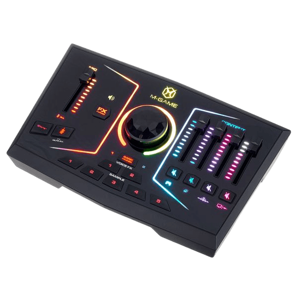 M-AUDIO M-GAME RGB DUAL USB STREAMING INTERFACE