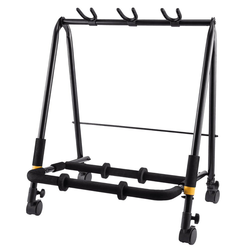 HERCULES GS523B PLUS 3-PCS GUITAR DISPLAY RACK WITH CASTER