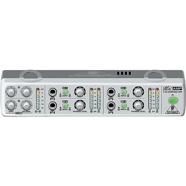 Behringer AMP800 Ultra-Compact 4-Channel Stereo Headphone Amplifier