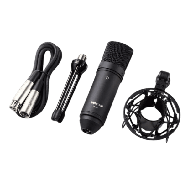 TASCAM TM-80 BLACK CONDENSER MICROPHONE