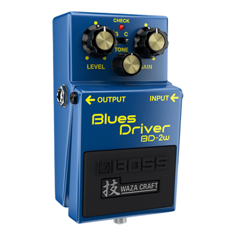 BOSS BD2W WAZA CRAFT BLUES DRIVER PEDAL GITAR