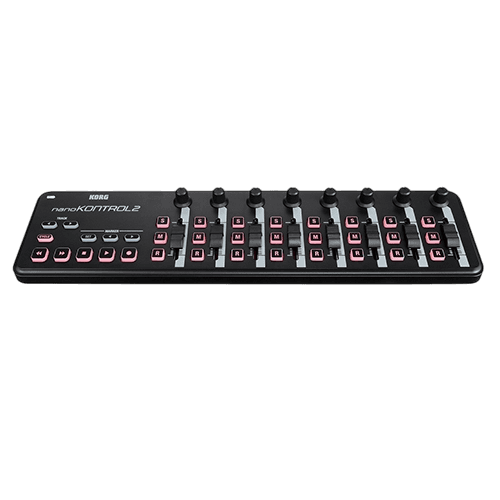 KORG NANOKONTROL 2 USB SLIM-LINE MIDI CONTROL SURFACE BLACK