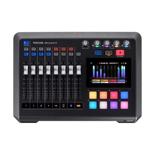 TASCAM MIXCAST 4 PODCAST RECORDING CONSOLE