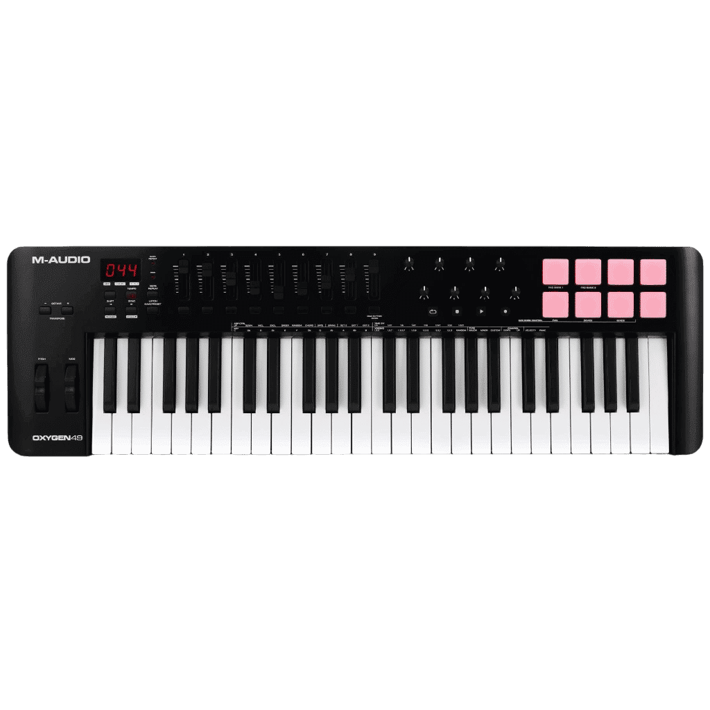 M-AUDIO OXYGEN 49 MKV 49-KEYS MIDI KEYBOARD CONTROLLER