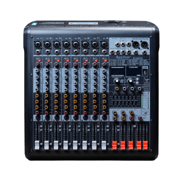BARETONE BLAZE 8 PROFESSIONAL ANALOG 8-CHANNEL MIXER