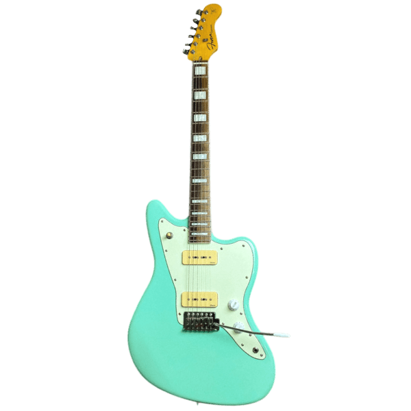 FENA JAZZMASTER JM90 SURF GREEN GITAR ELEKTRIK