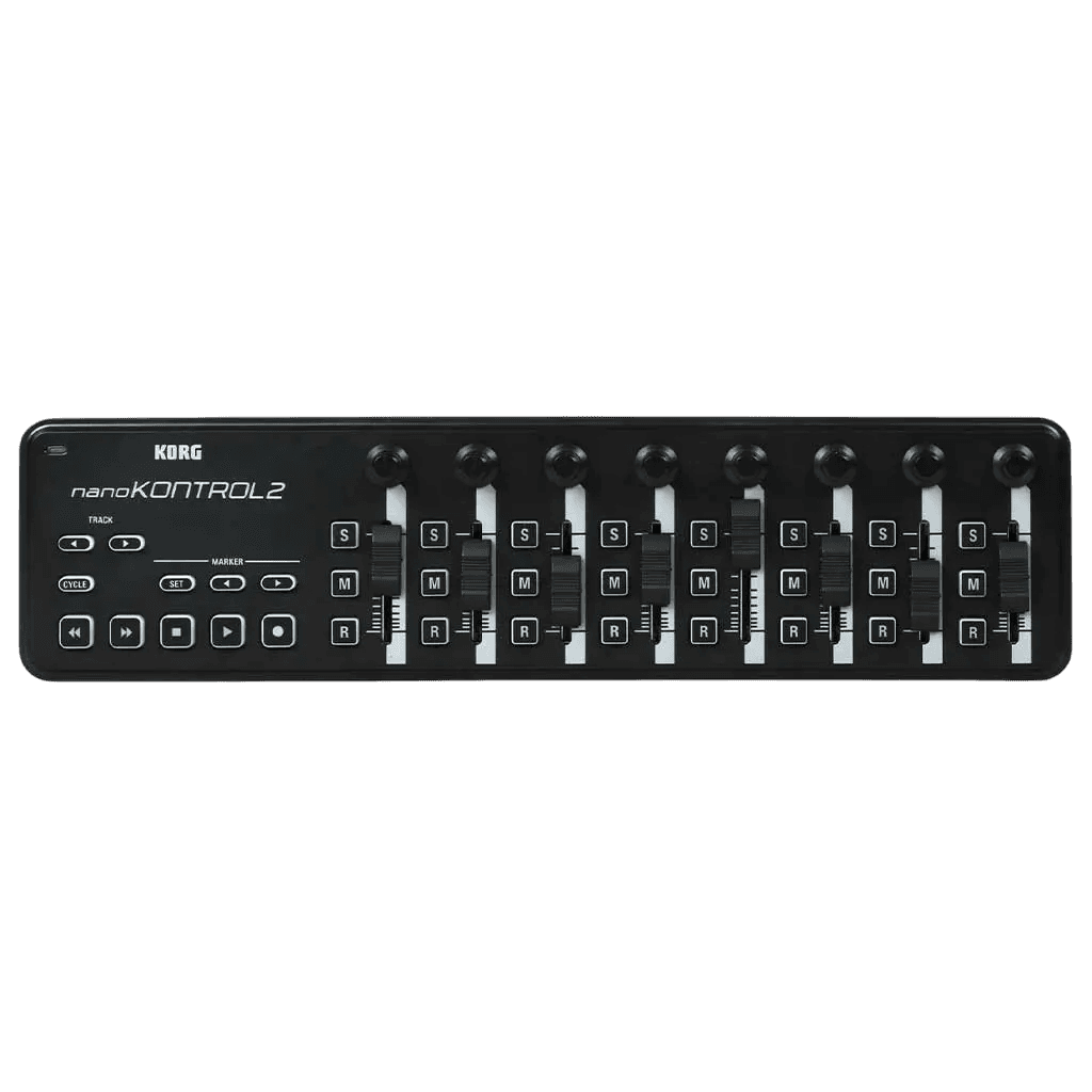 KORG NANOKONTROL 2 USB SLIM-LINE MIDI CONTROL SURFACE BLACK