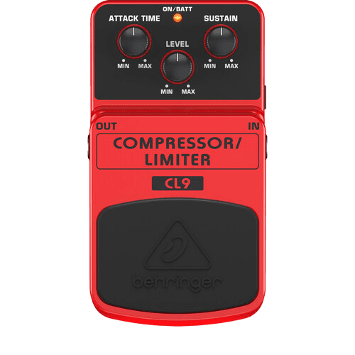 BEHRINGER CL9 CLASSIC COMPRESSOR LIMITER GUITAR PEDAL