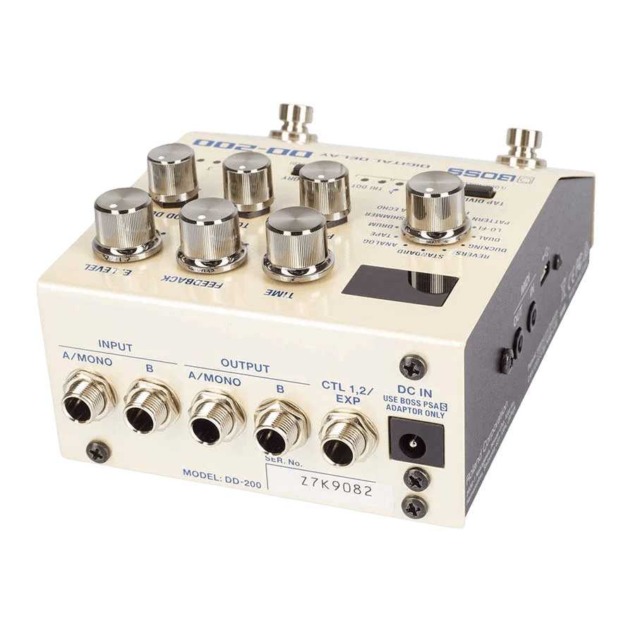 BOSS DD-200 DIGITAL DELAY PEDAL GITAR