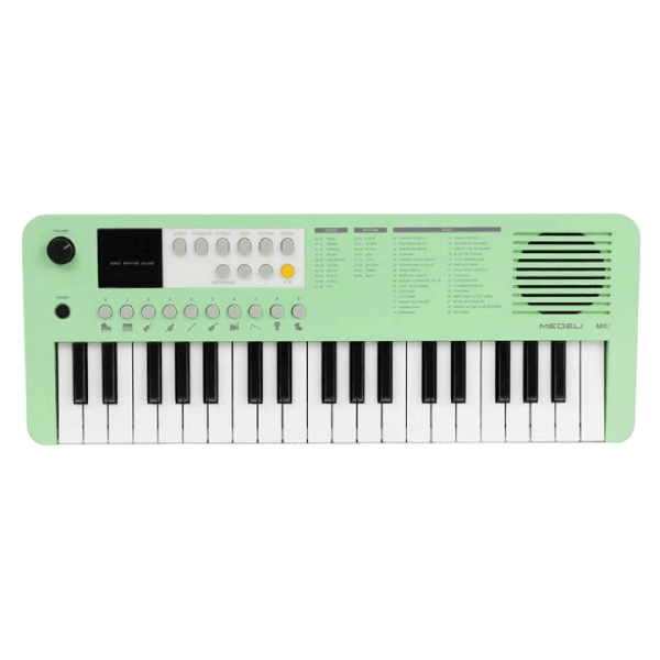 MEDELI MK-1 GREEN 37-KEYS MINI PORTABLE KEYBOARD WITH USB-C