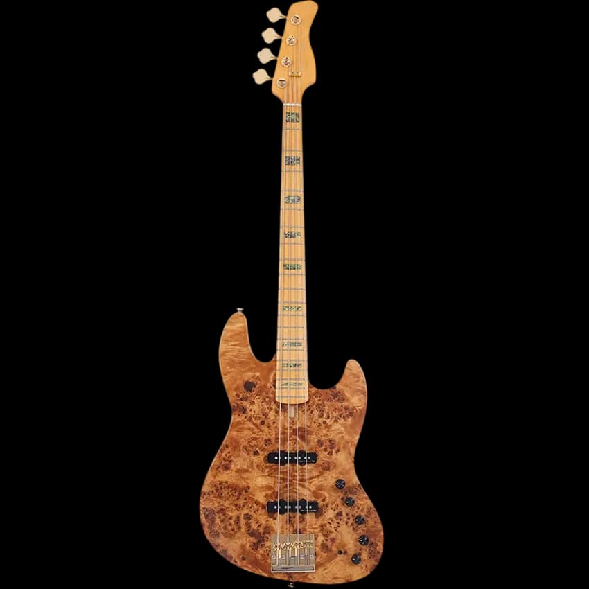 SIRE MARCUS MILLER V10-4 NATURAL SATIN 4-STRING FRETLESS LECTRIC BASS
