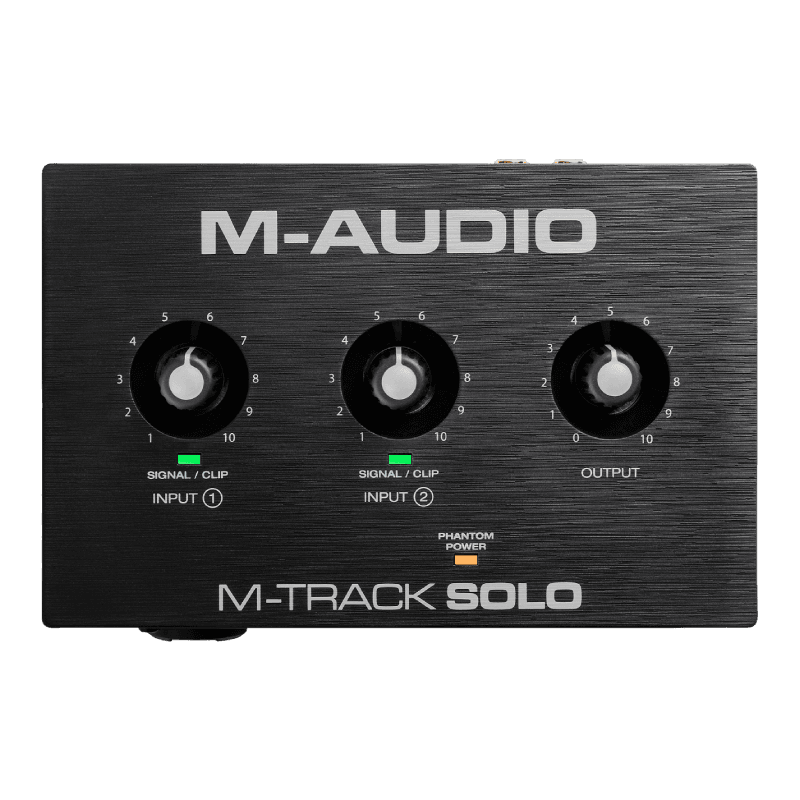 M-AUDIO M-TRACK SOLO 2-CHANNEL USB AUDIO INTERFACE