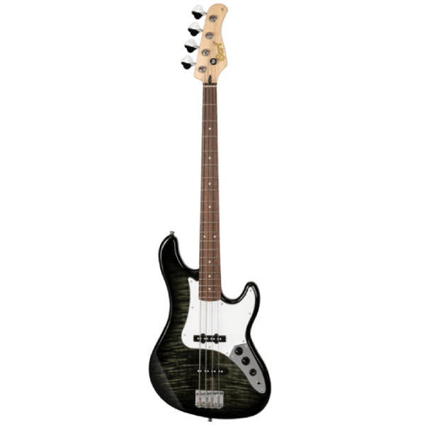 CORT GB24JJ-TBK TRANS BLACK 4-STRING BASS ELEKTRIK