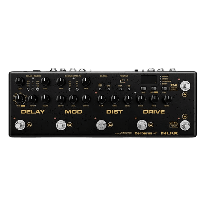 NUX CERBERUS MULTIEFFECTS AND CONTROLLER PEDAL GITAR