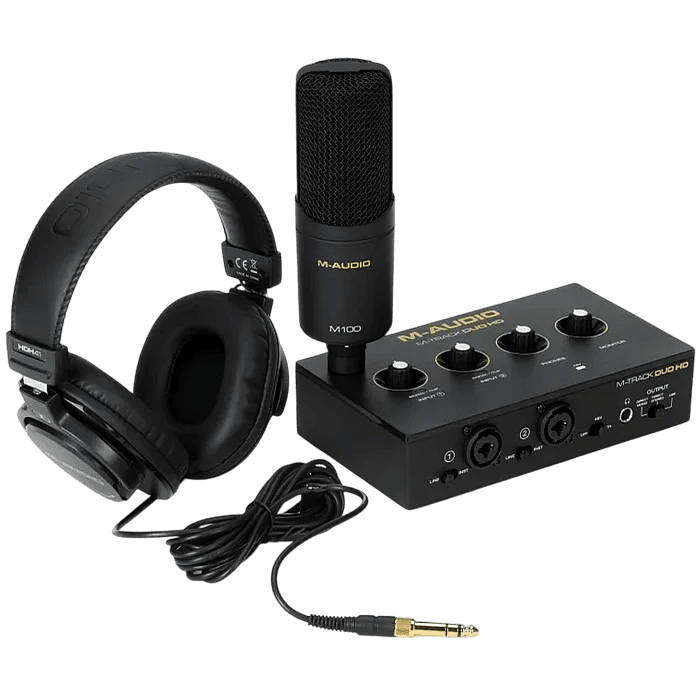 M-AUDIO M-TRACK DUO HD USB-C AUDIO INTERFACE PRODUCER PACK