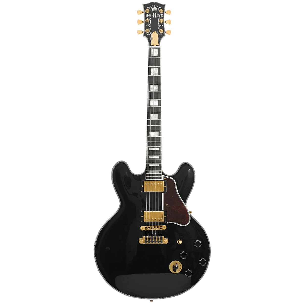 Gibson Memphis BB King Lucille Legacy Transparent Ebony Electric Guitar with Case