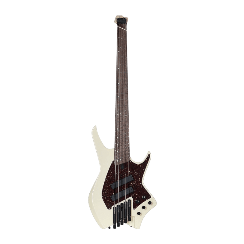 HEX NB505 S/IV IVORY HEADLESS BASS ELEKTRIK