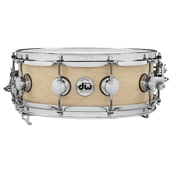 DW DRUMS DRSO0514SSC NAT W/CHROME 5X17 COLLECTOR SERIES NATURAL SNARE DRUM