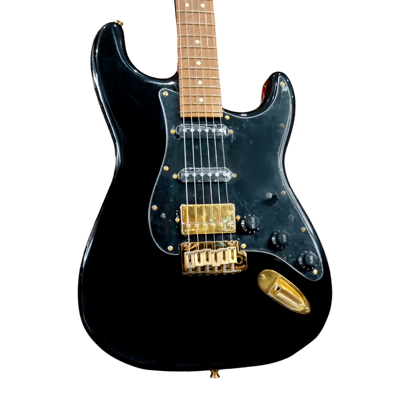 FENA STRATOCASTER BLACK BEAUTY GITAR ELEKTRIK