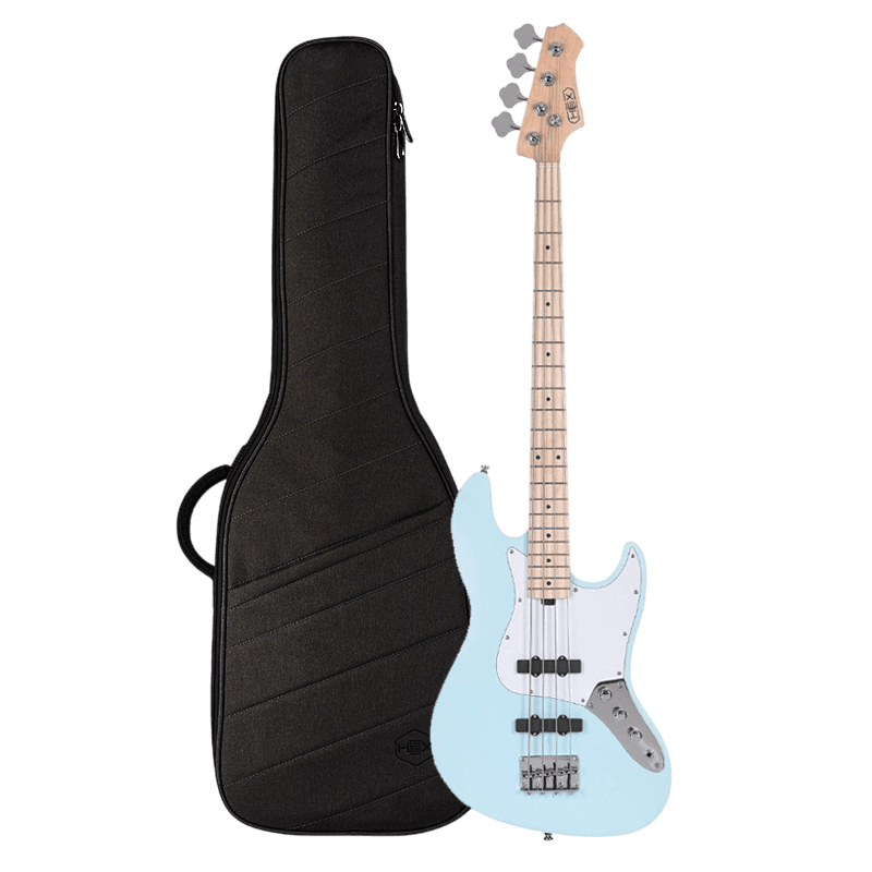 HEX B100M S/PBL PASTEL BLUE JAZZ BASS ELEKTRIK