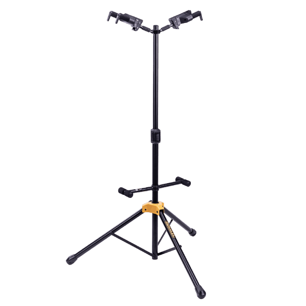 HERCULES GS422B AUTO GRIP SYSTEM (AGS) DOUBLE STAND GITAR