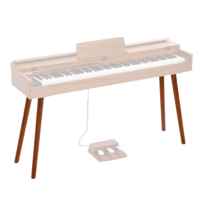 FORT STAND IRON LEG BROWN DIGITAL PIANO