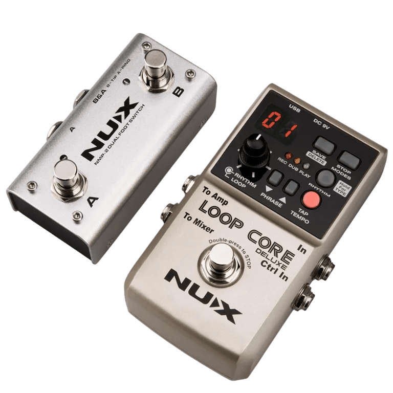 NUX LOOP CORE DELUXE BUNDLE WITH NMP-2 DUAL FOOTSWITCH