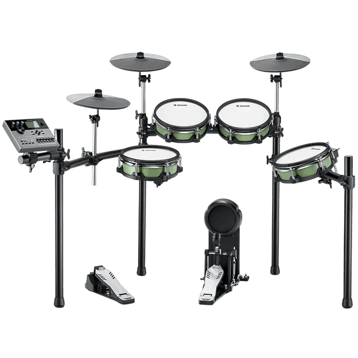 DONNER DED-500 5 Drum and 3 Cymbal with Standard Mesh Heads Electronic Drum Set