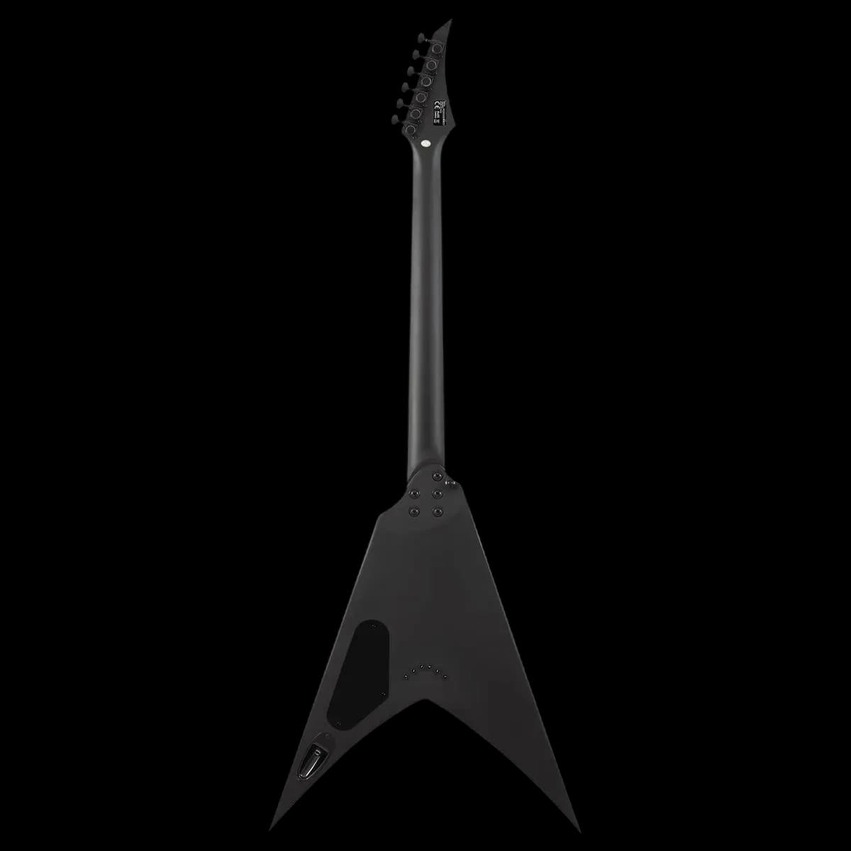SOLAR VB4.6CE VB TYPE CARBON BLACK ELECTRIC GUITAR