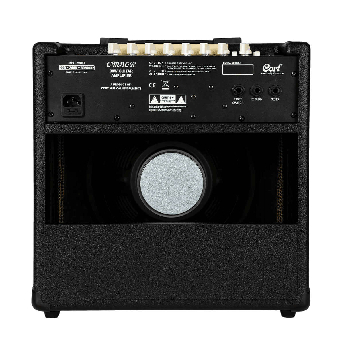 CORT CM30R BLACK GUITAR COMBO AMPLIFIER