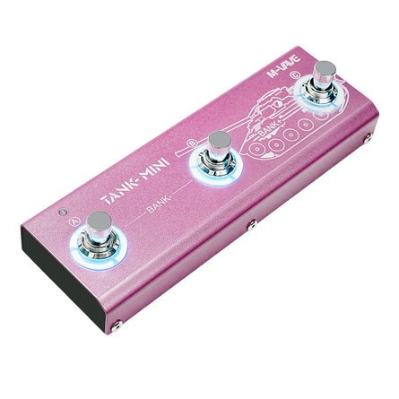 M-VAVE TANK MINI MULTI EFFECTS GUITAR PEDAL
