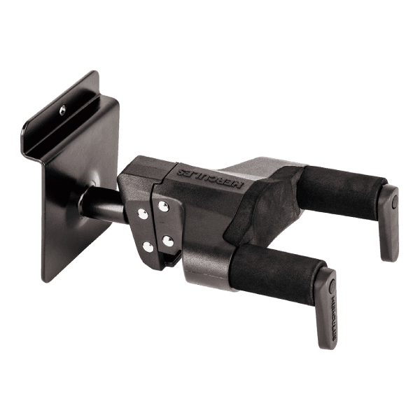 HERCULES GSP39SB PLUS AUTO GRIP SYSTEM SLAT WALL GUITAR HANGER