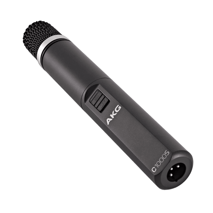 AKG C1000S HIGH PERFORMANCE SMALL DIAPHRAGM CONDENSER MICROPHONE
